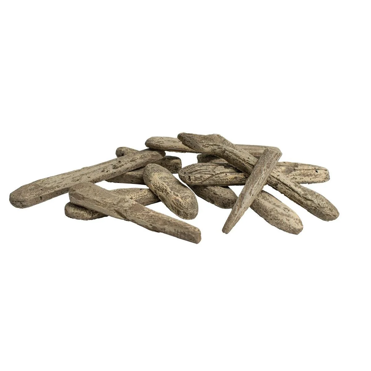 Enhance A Fire 25-Piece 2.09 Lb. Flatwood Chips Decorative Embers for Gas Fireplace and Log Set