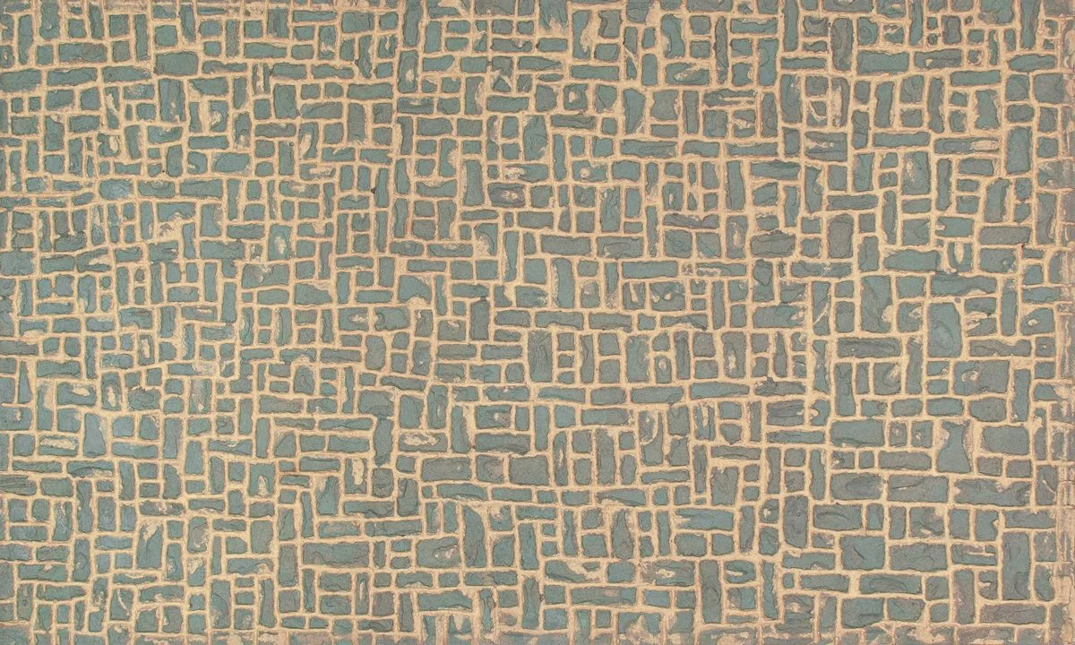 Enhance A Fire 36" x 22" 2-Piece Dying Green Mudstone Architectural Fiber Panels for Gas Fireplaces and Gas Log Conversions