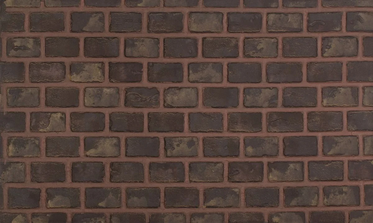 Enhance A Fire 36" x 22" 2-Piece Vintage Basket Small Clinker Vertical Premium Fiber Brick Panels for Gas Fireplaces and Gas Log Conversions