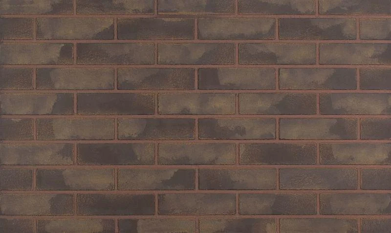 Enhance A Fire 36" x 22" 2-Piece Vintage Basket Traditional Horizontal Premium Fiber Brick Panels for Gas Fireplaces and Gas Log Conversions