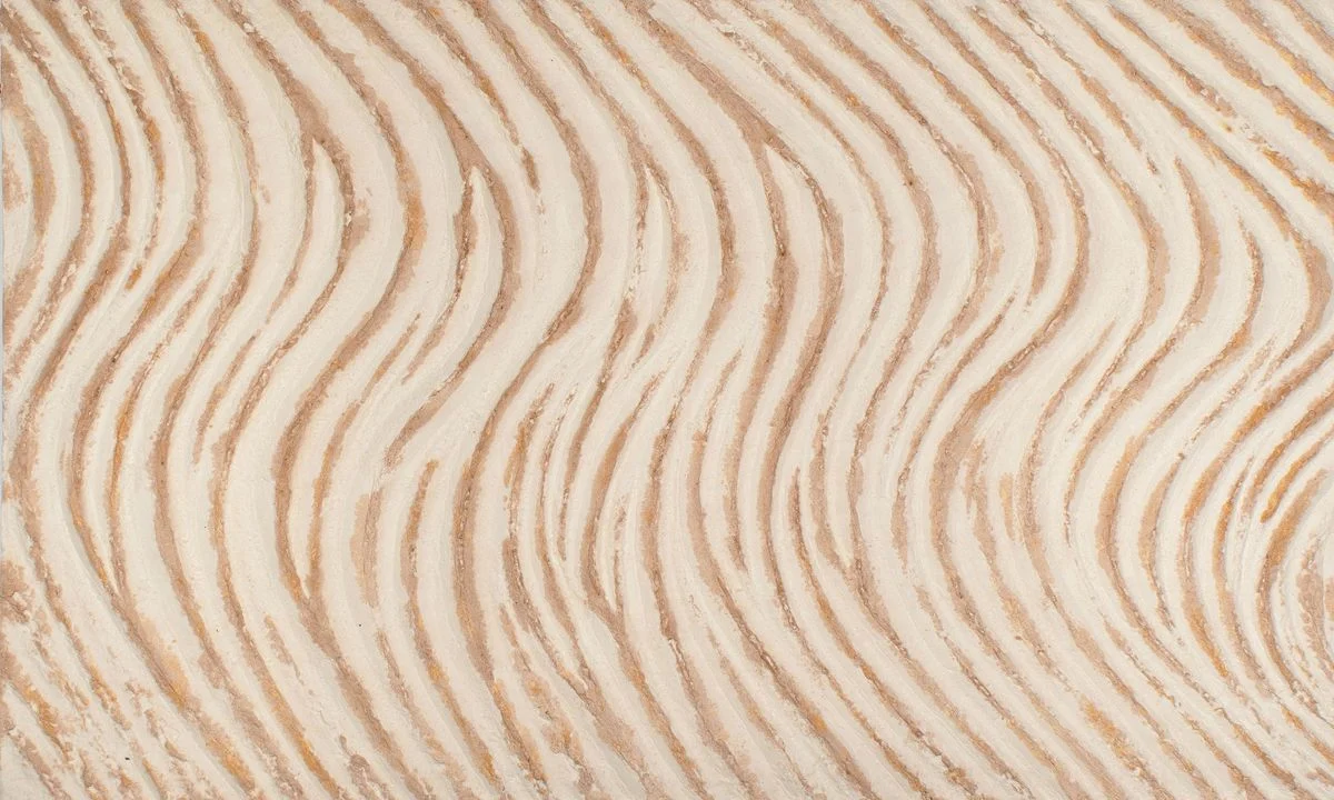 Enhance A Fire 36" x 22" 2-Piece Wet Sand Heavy Mortar Wave Architectural Fiber Panels for Gas Fireplaces and Gas Log Conversions