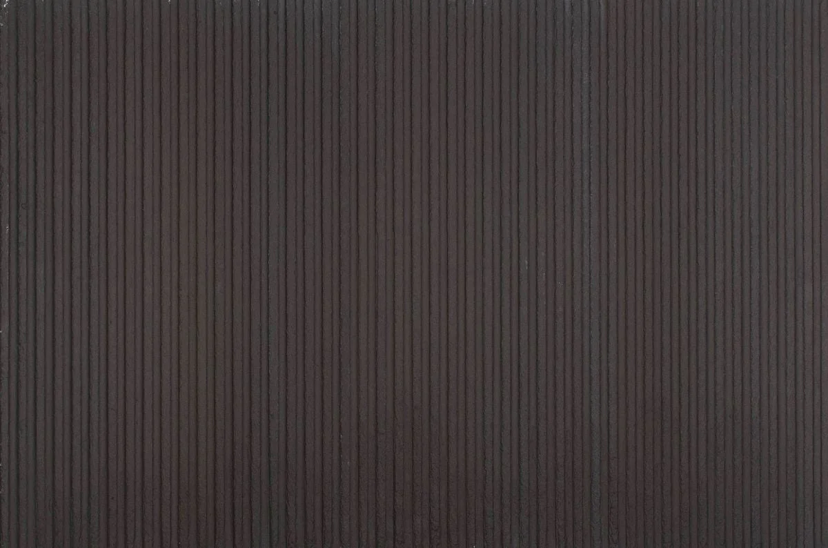Enhance A Fire 36" x 25" 2-Piece Black Flute Architectural Fiber Panels for Gas Fireplaces and Gas Log Conversions