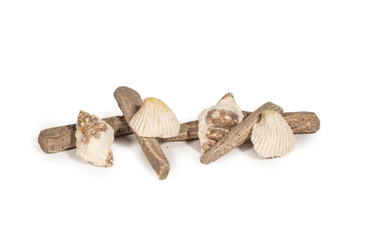 Enhance A Fire Handful Of Magic 1 Lb. Beach Bounty Mixed Media Accent Kit for Gas Fireplace