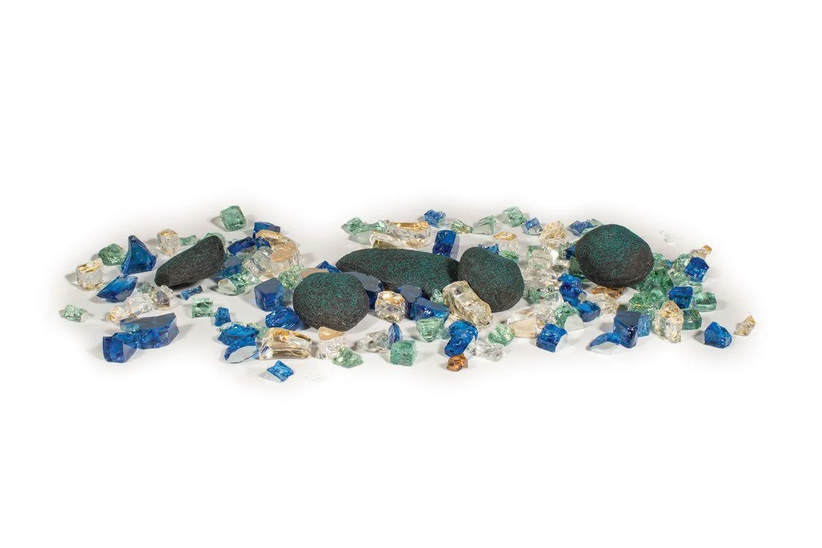 Enhance A Fire Handful Of Magic 1 Lb. Mallard Mixed Media Accent Kit for Gas Fireplace