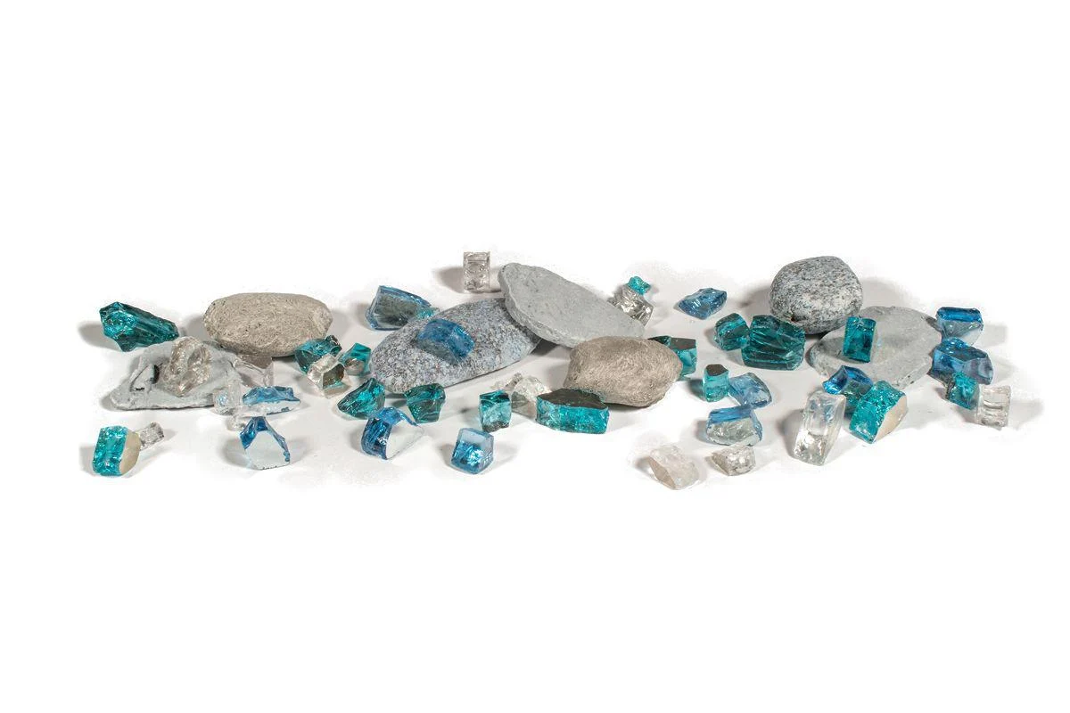 Enhance A Fire Handful Of Magic 1 Lb. Riverbed Mixed Media Accent Kit for Gas Fireplace