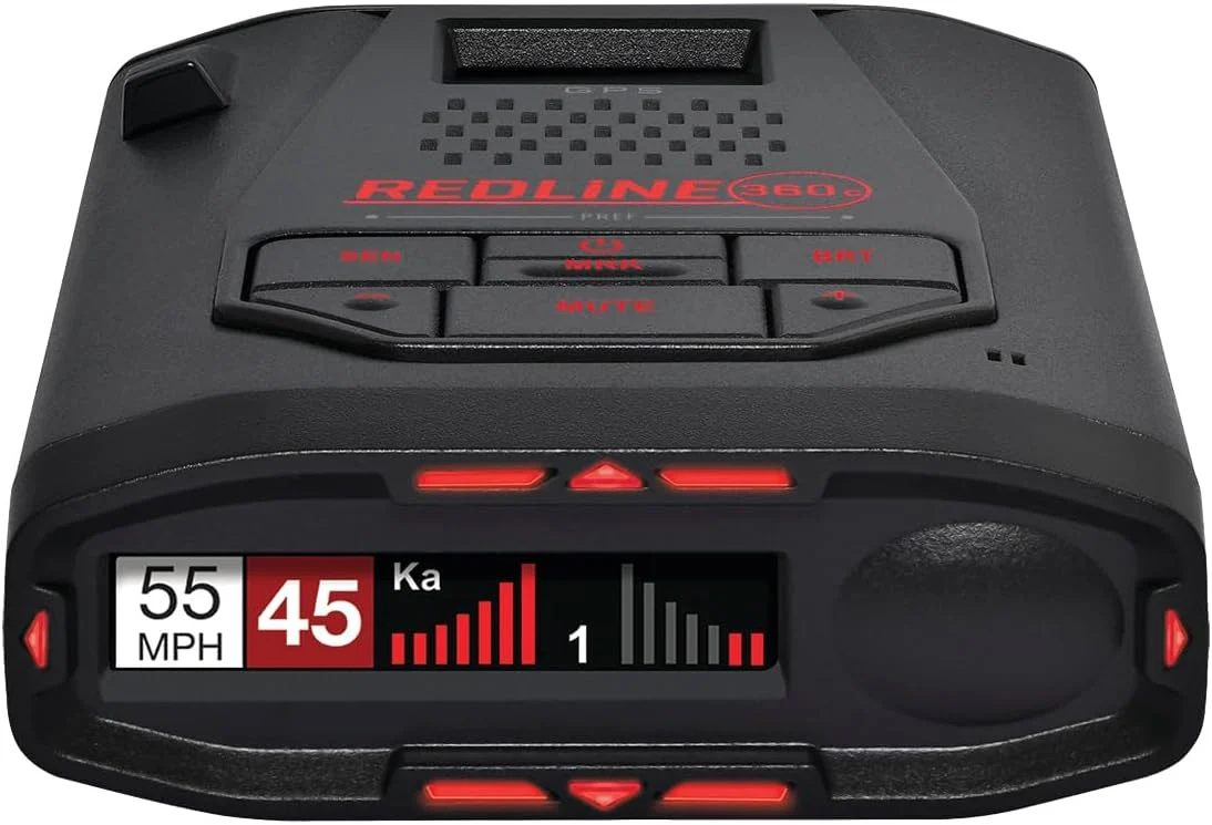 Escort Redline 360c Plug and Play Radar Detector – Extreme Range, Rapid Response Times, Full Stealth, 360 Degree Awareness, Advanced Filtering, Built-in WiFi, Apple CarPlay & Android Auto Compatible