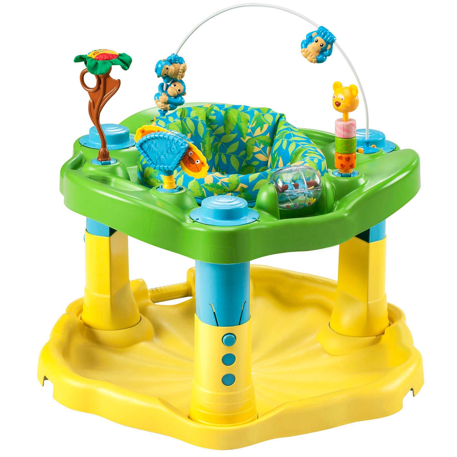 Evenflo Exersaucer Bouncing Activity Saucer, Zoo Friends