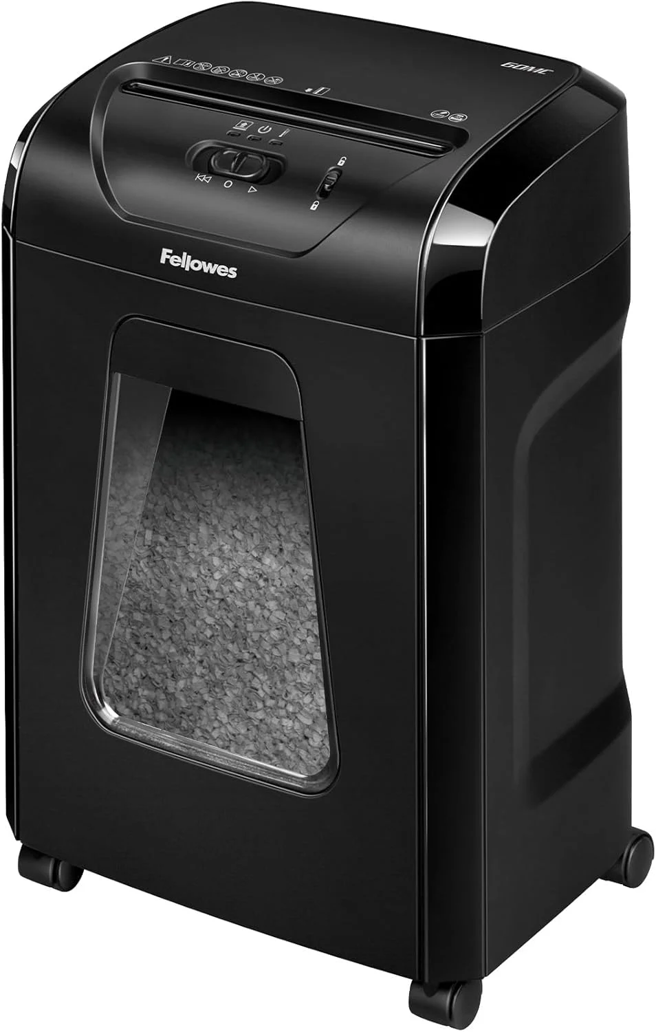Fellowes Powershred 60MC Micro-Cut 10 Sheet Home Office Paper Shredder