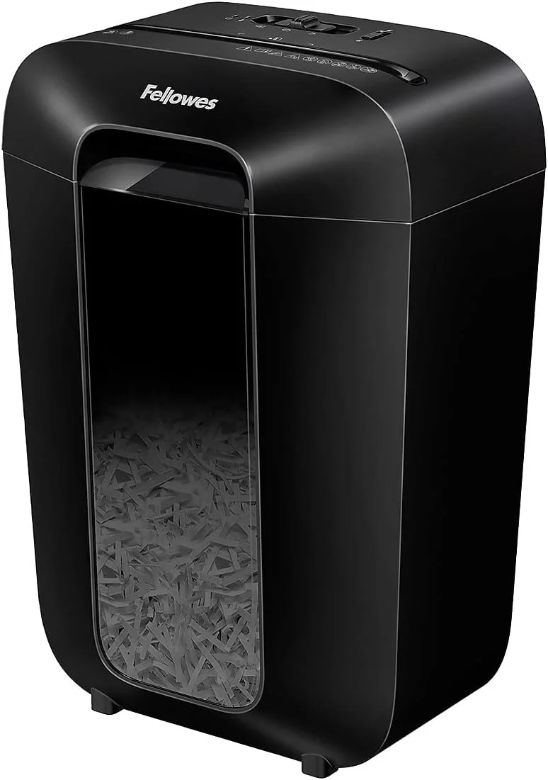 Fellowes Powershred LX70-DB 11 Sheet Cross-Cut Household Paper Shredder for Home Office