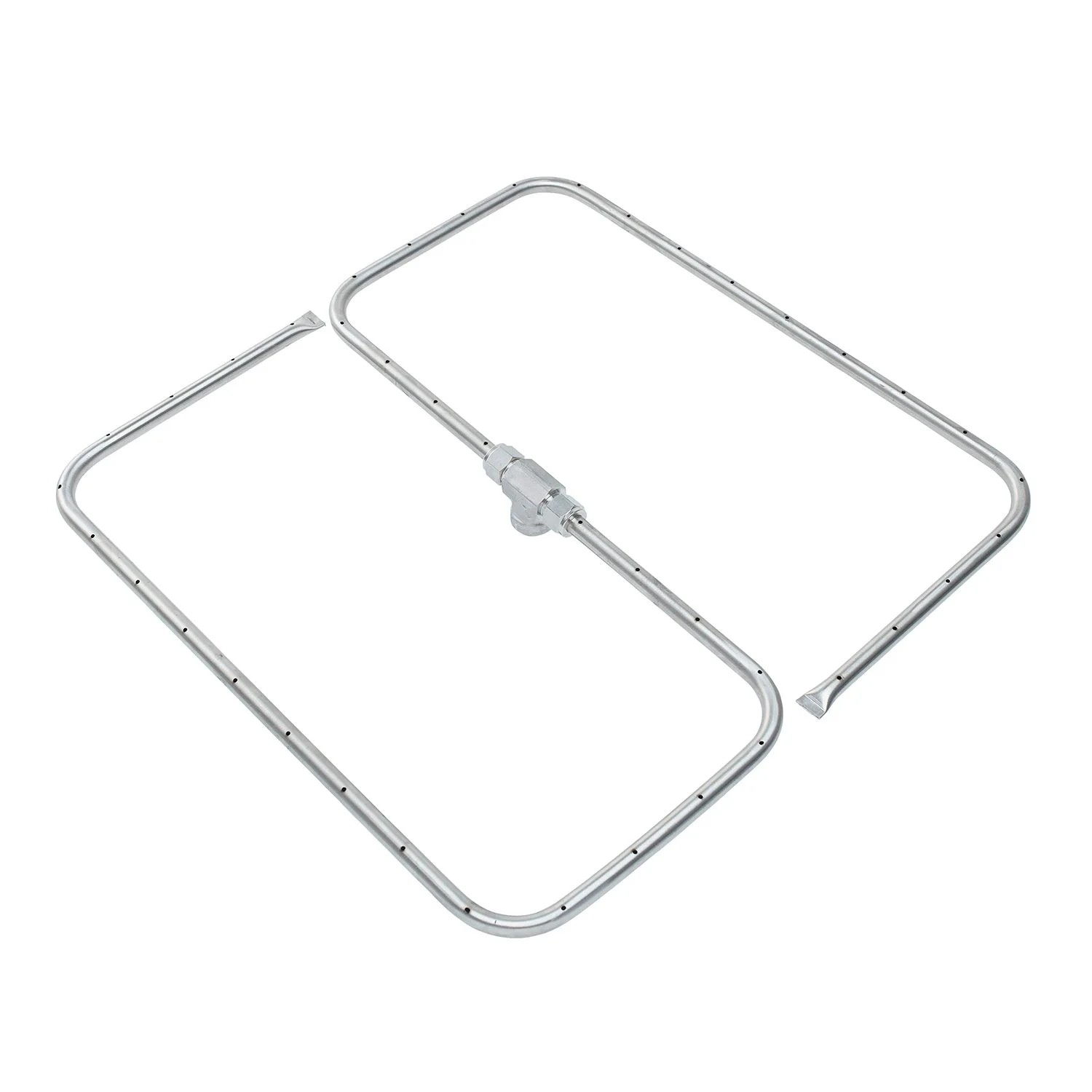 Fire By Design 24" F8SQ Marine Grade Stainless Steel Figure Eight Square Propane Gas Burner