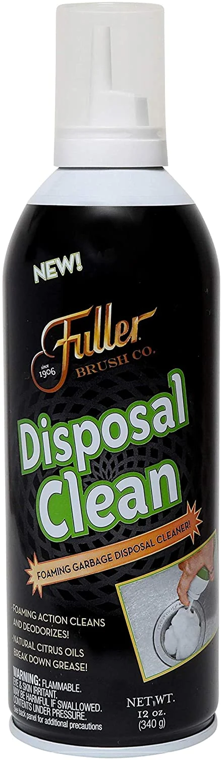 Fuller Brush Garbage Disposal Cleaner – Foaming Action – 12 oz.