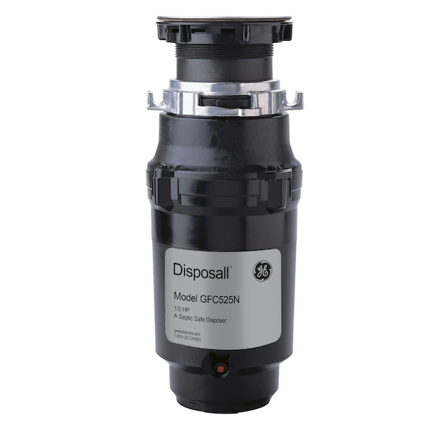 GE Corded 1/2-HP Continuous Feed Garbage Disposal