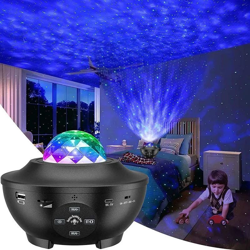Galaxy Projector, Star Projector 3 in 1 Night Light Projector w/LED Cloud