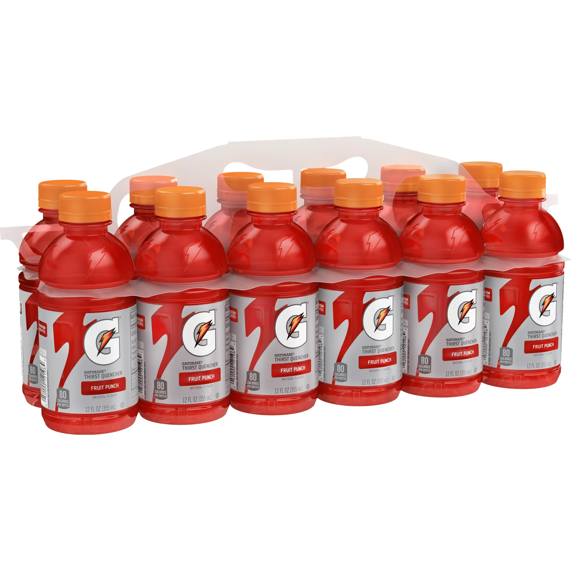Gatorade 12196 (12 Bottles) Gatorade Thirst Quencher Sports Drink, Fruit Punch, 12 fl oz