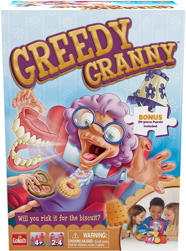 Greedy Granny – Take The Treats Don’t Wake Granny Game – Include a Fun Colorful