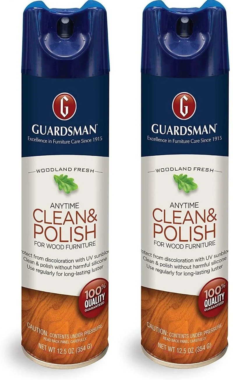 Guardsman Clean & Polish For Wood Furniture – Woodland Fresh – 12.5 oz 2 Pack