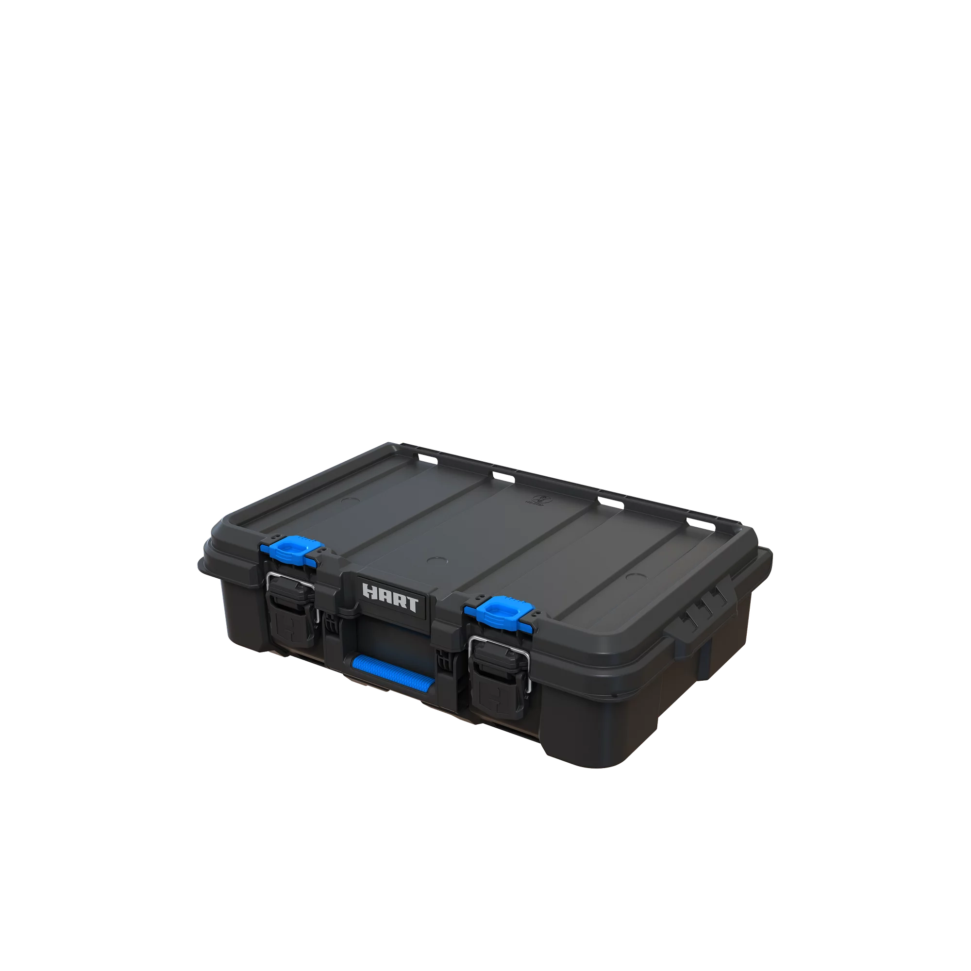 HART 252719 Stack System Tool Box with Small Blue Organizer & Dividers, Fits HART’s Modular Storage System