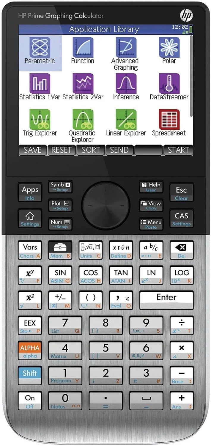 HP Prime Graphing Calculator – Multi-Touch 3.5″ Color Display (HP)