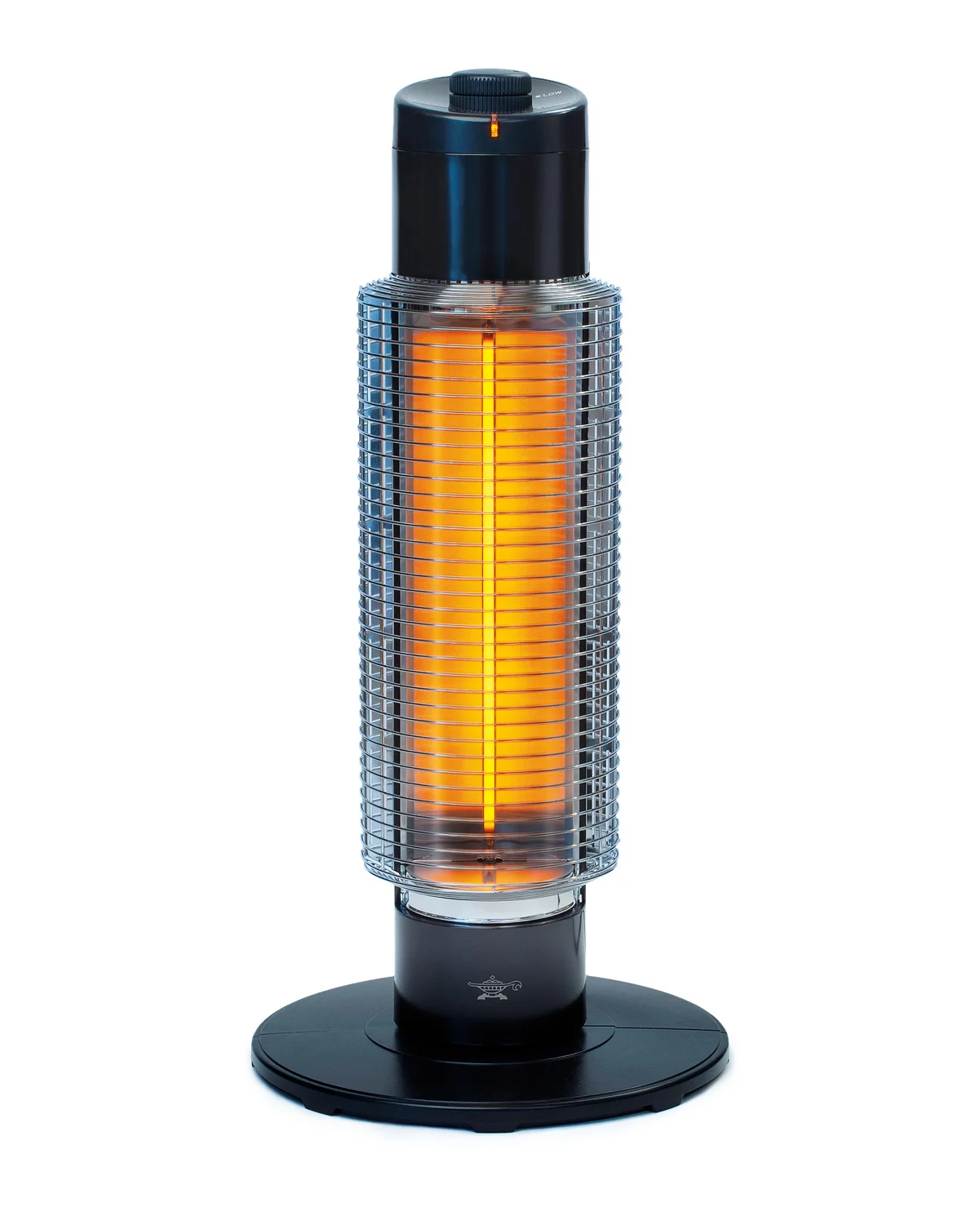 HeatMate MH-G4(K) Graphite Electric Tower Heater, Instant Heat, Energy Efficient 420W, Black