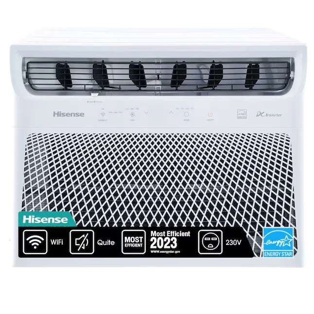 Hisense Extra Large Room Window Air Conditioner , Remote Included ( 230-Volt , 22000-BTU ) ENERGY STAR Certified
