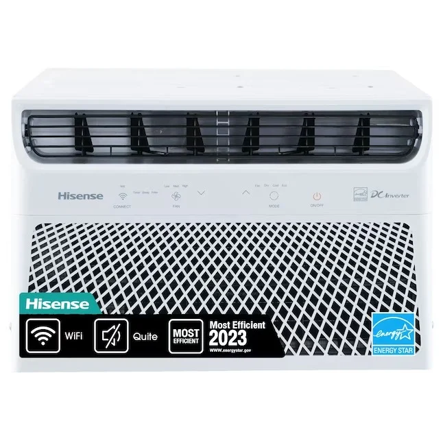 Hisense Medium Room Window Air Conditioner , Remote Included ( 115-Volt , 8000-BTU ) ENERGY STAR Certified