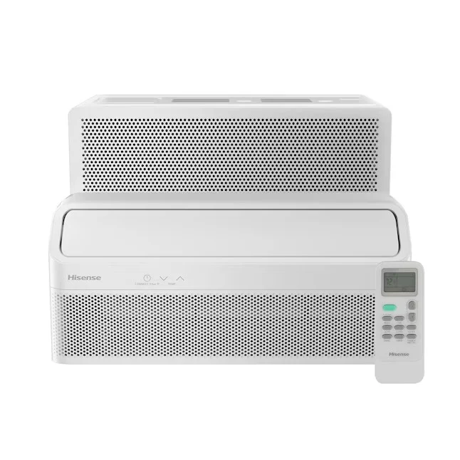 Hisense UltraSlim Large Room Window Air Conditioner , Remote Included ( 115-Volt , 12000-BTU ) ENERGY STAR Certified