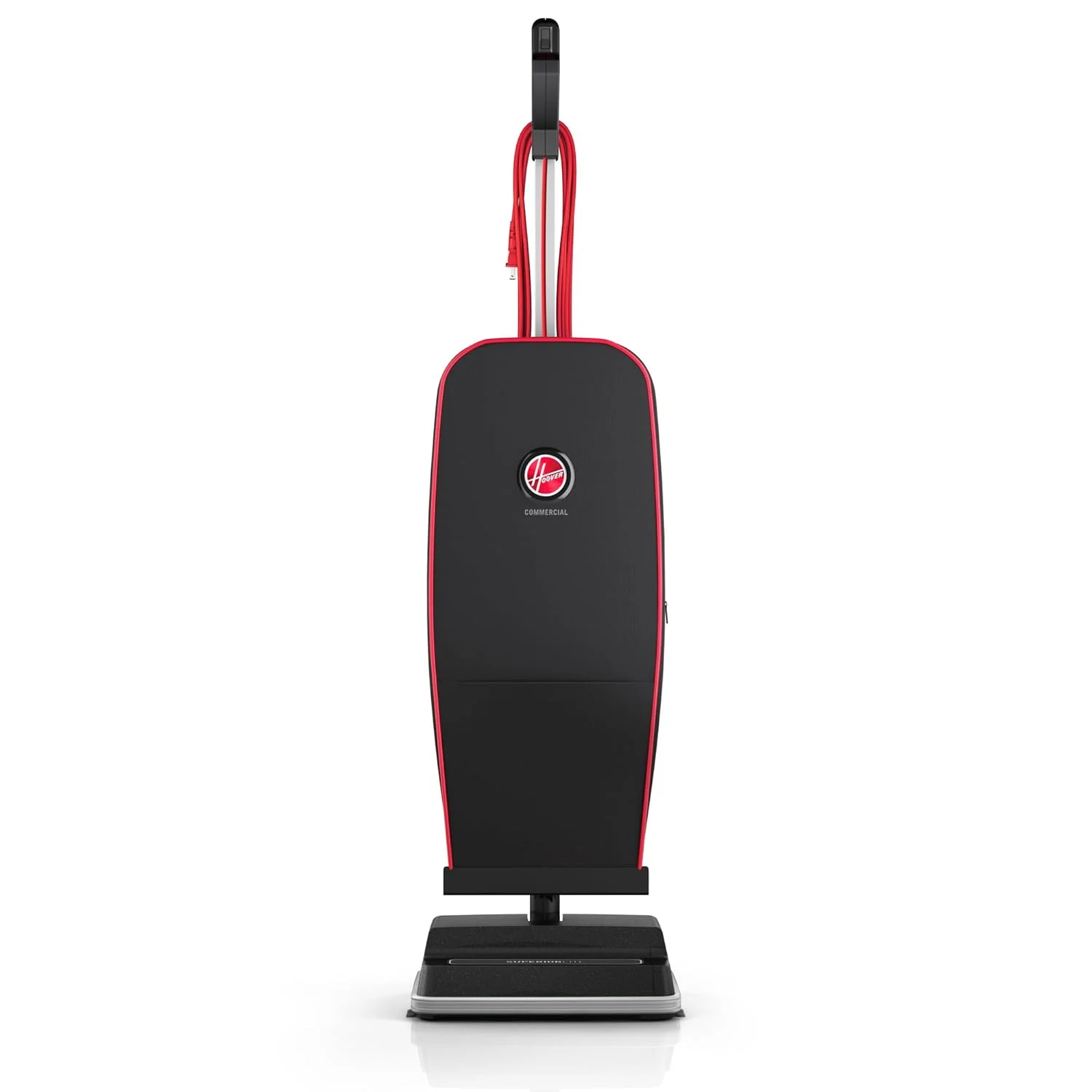 Hoover Commercial Superior Lite Upright Vacuum Cleaner, Bagged Professional Pro Grade, for Carpet and Hard Floor, CH50200, Black