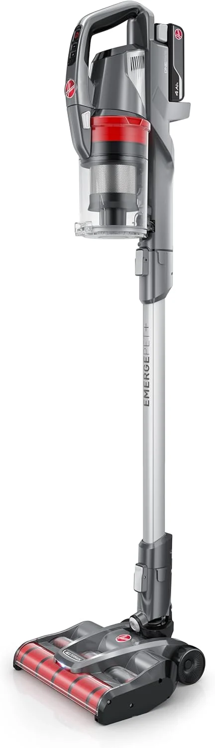 Hoover ONEPWR WindTunnel Emerge Pet+ Cordless Stick Vacuum Cleaner, Lightweight Stick Vac, Powerful and Quiet Cleaning, Self Standing, No Wall Mount Required, Cordless Vacuum Cleaners for Home Use