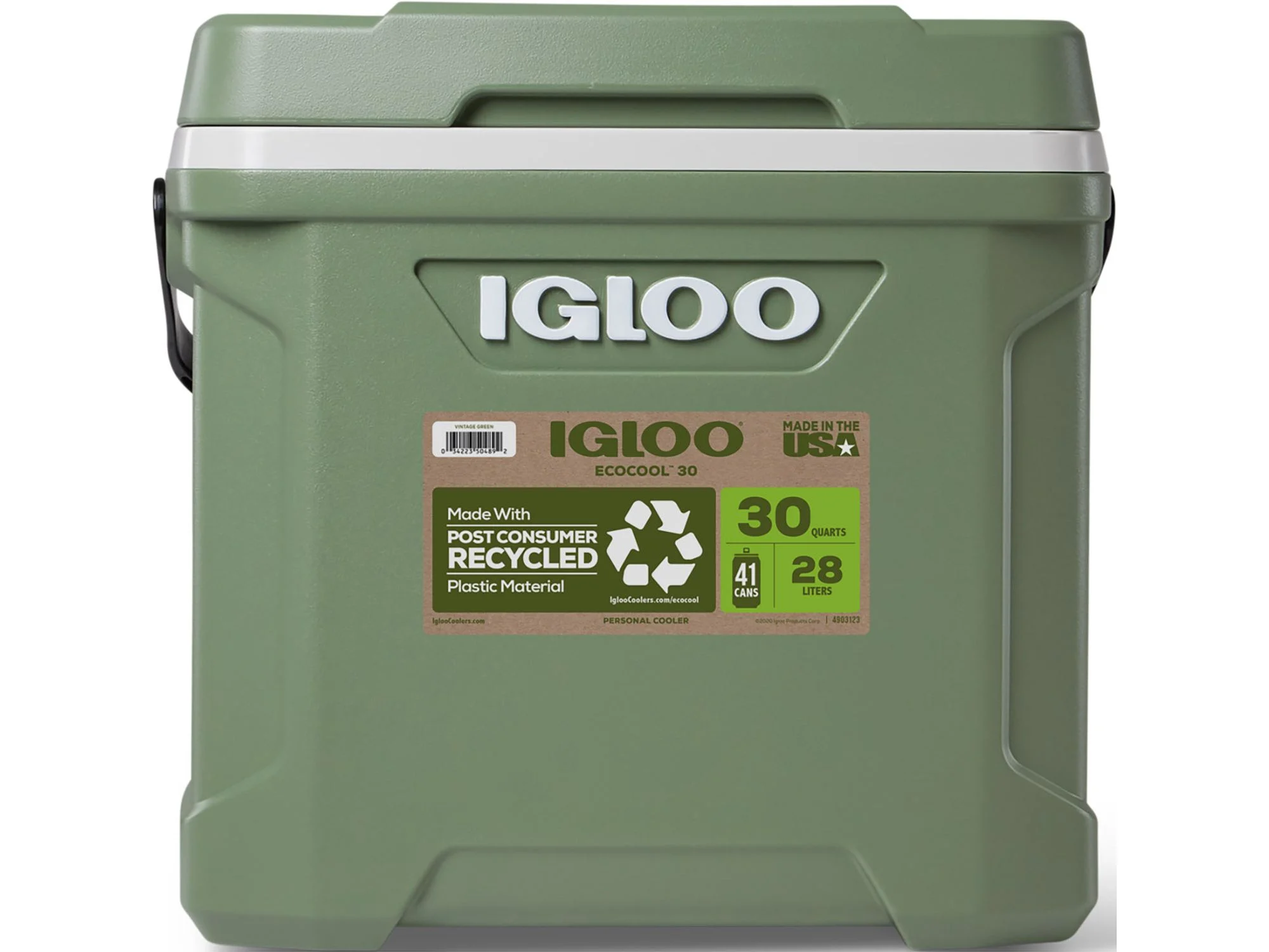 Igloo ECOCOOL Latitude 30 Cooler, Green