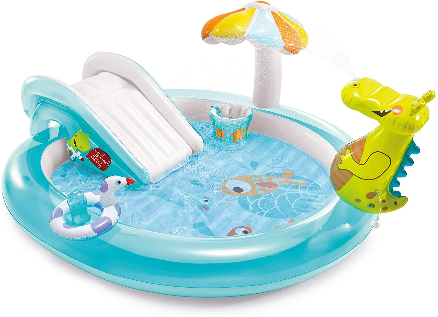 Intex Gator Inflatable Play Center, for Ages 2+