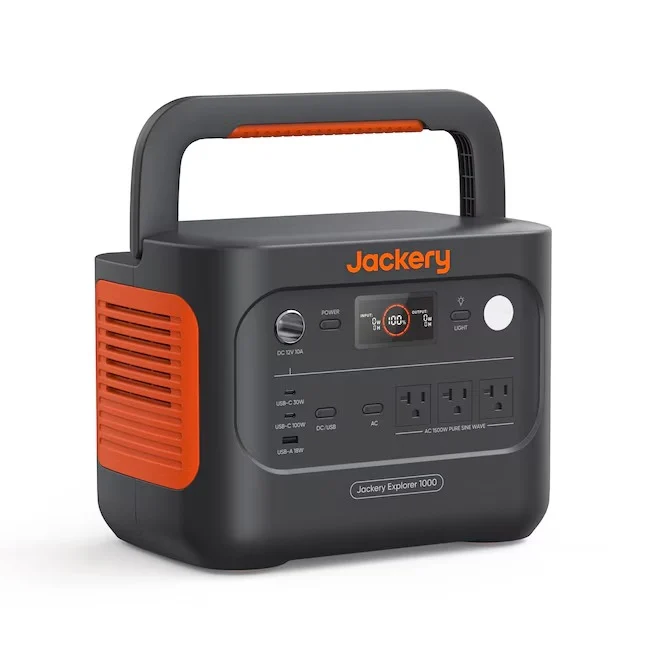 Jackery Explorer 1000 v2 (New Version) 1500 -Watts Portable Power Station
