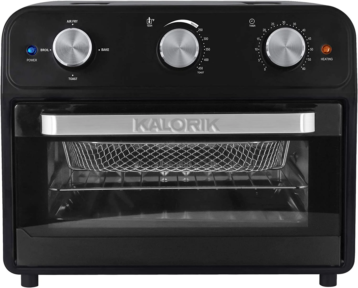 KALORIK AFO 46129 BK 22 Qt. Black Air Fryer Oven