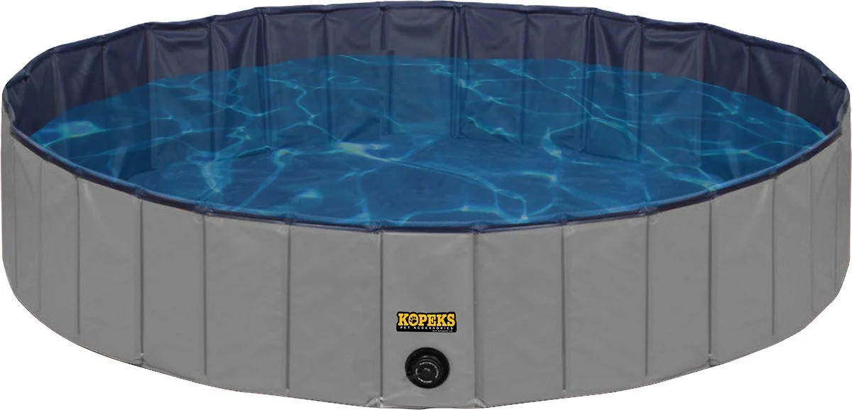 KOPEKS Outdoor Swimming Pool Bathing Tub – Portable Foldable – Ideal for Pets