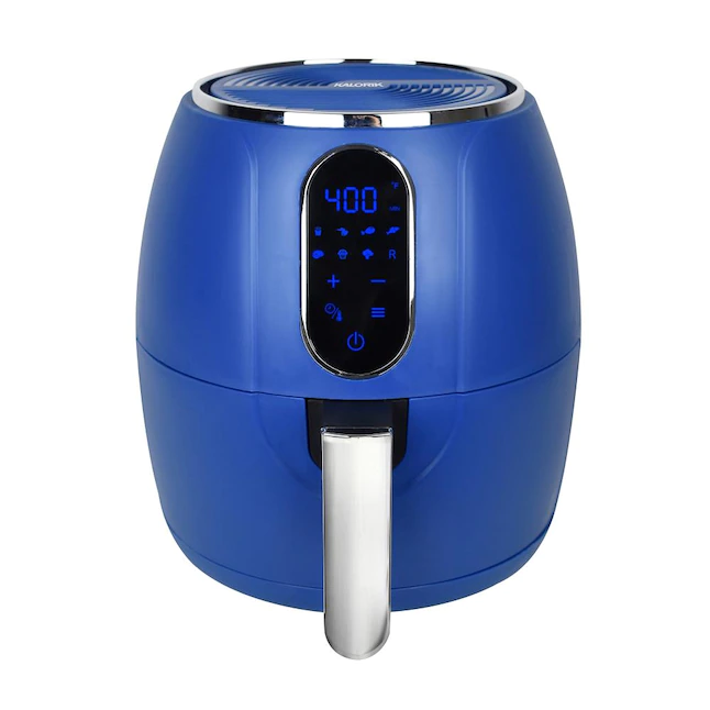 Kalorik  Kalorik 3.2 Quart Digital Air Fryer, Blue 3.2-Quart Blue Air Fryer