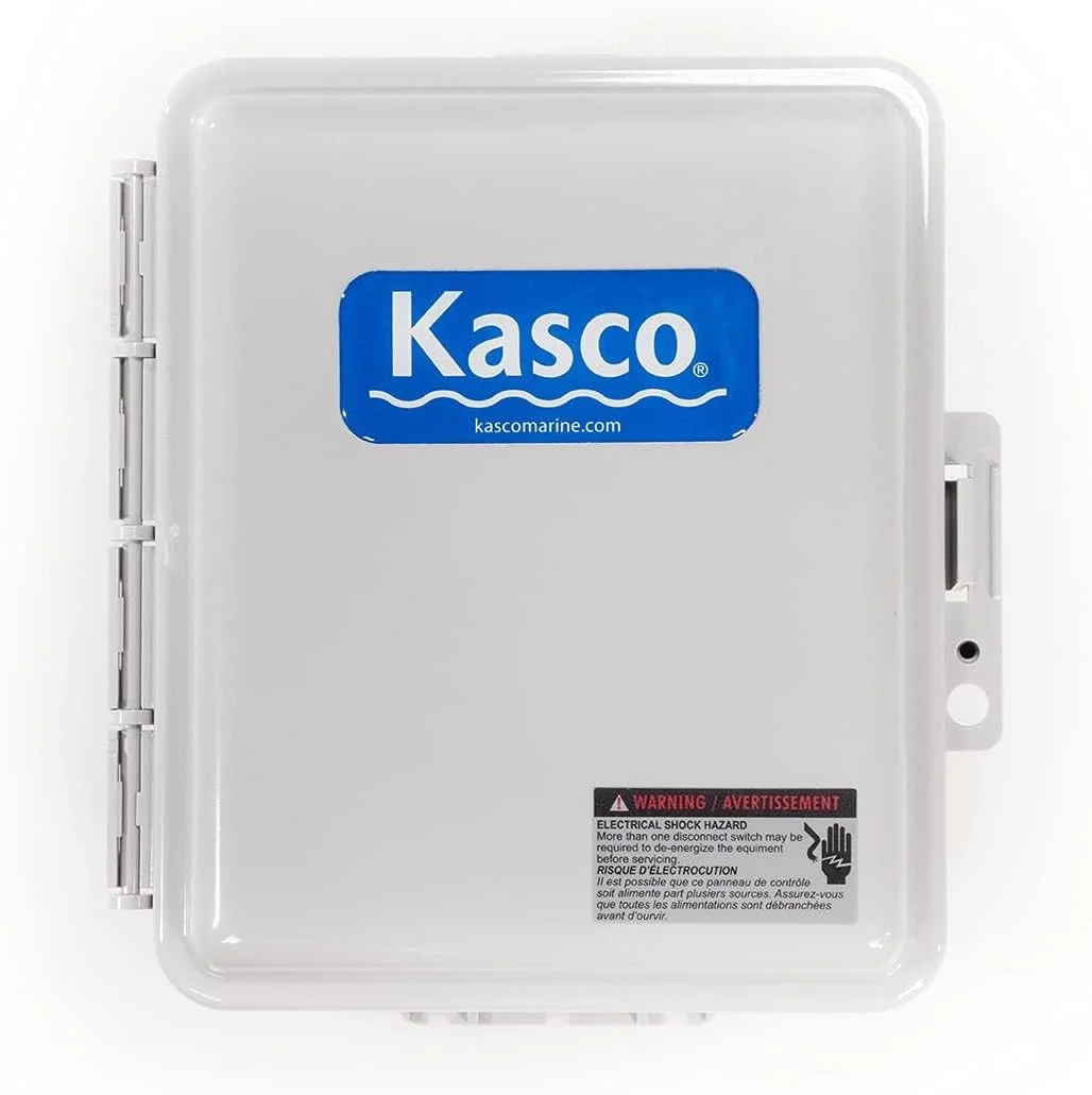 Kasco De-Icer Time & Temperature Controller C-20 – Air Temperature Thermostat and Timer | Automatically Turn On/Off 120V De-icer | Operates B/W 0-80 °F
