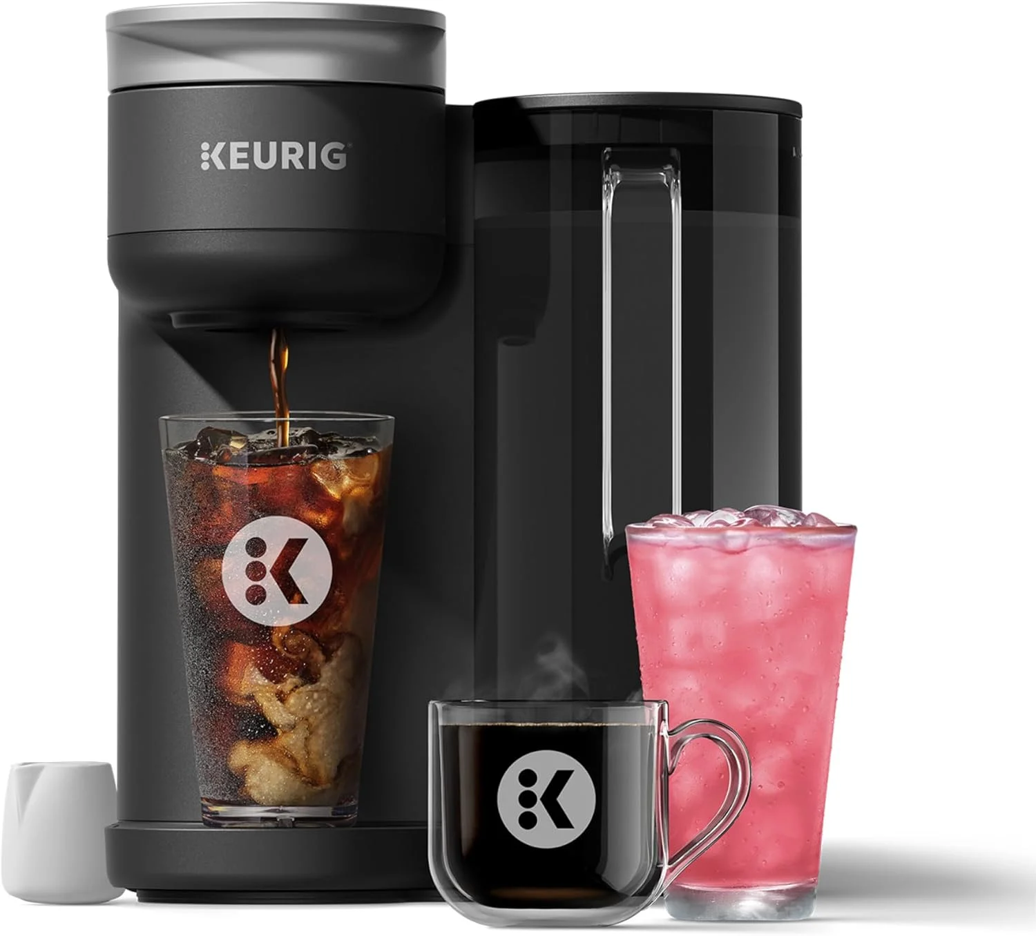 Keurig K-Brew + Chill Iced & Hot Single Serve Coffee Maker with QuickChill & MultiStream Technology, 70oz Reservoir, Strong Brew, Holiday Gift Favorite