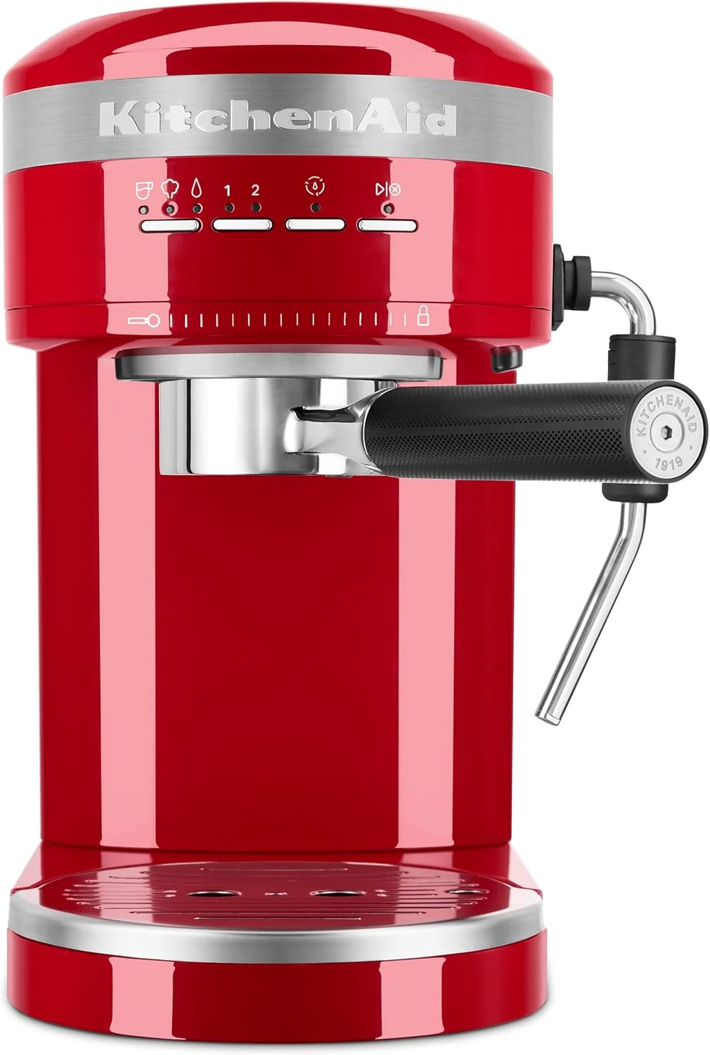 KitchenAid Metal Semi-Automatic Espresso Machine – KES6503ER, Empire Red