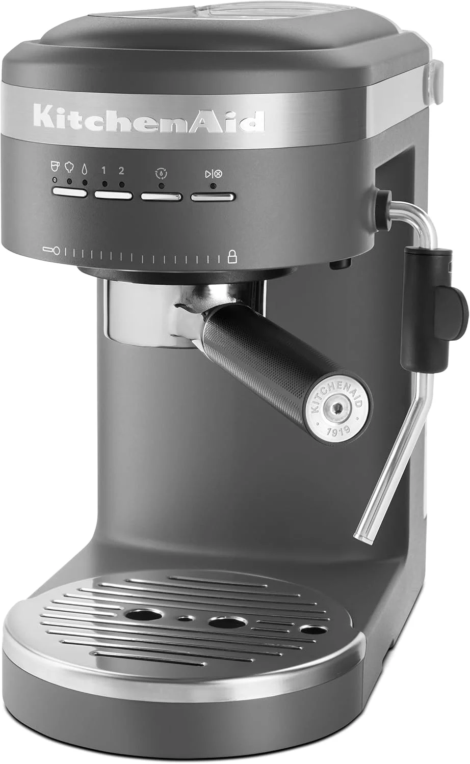 KitchenAid Semi-Automatic Espresso Machine – KES6403DG, Charcoal Grey