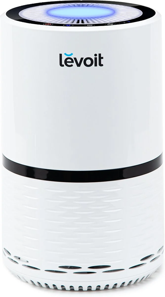 Levoit Air Purifier Filtration with True HEPA Filter, Compact Odor Allergies Allergen Eliminator Cleaner Charcoal for Room, Home, Dust, Mold, Smoke, Pets, Smoke