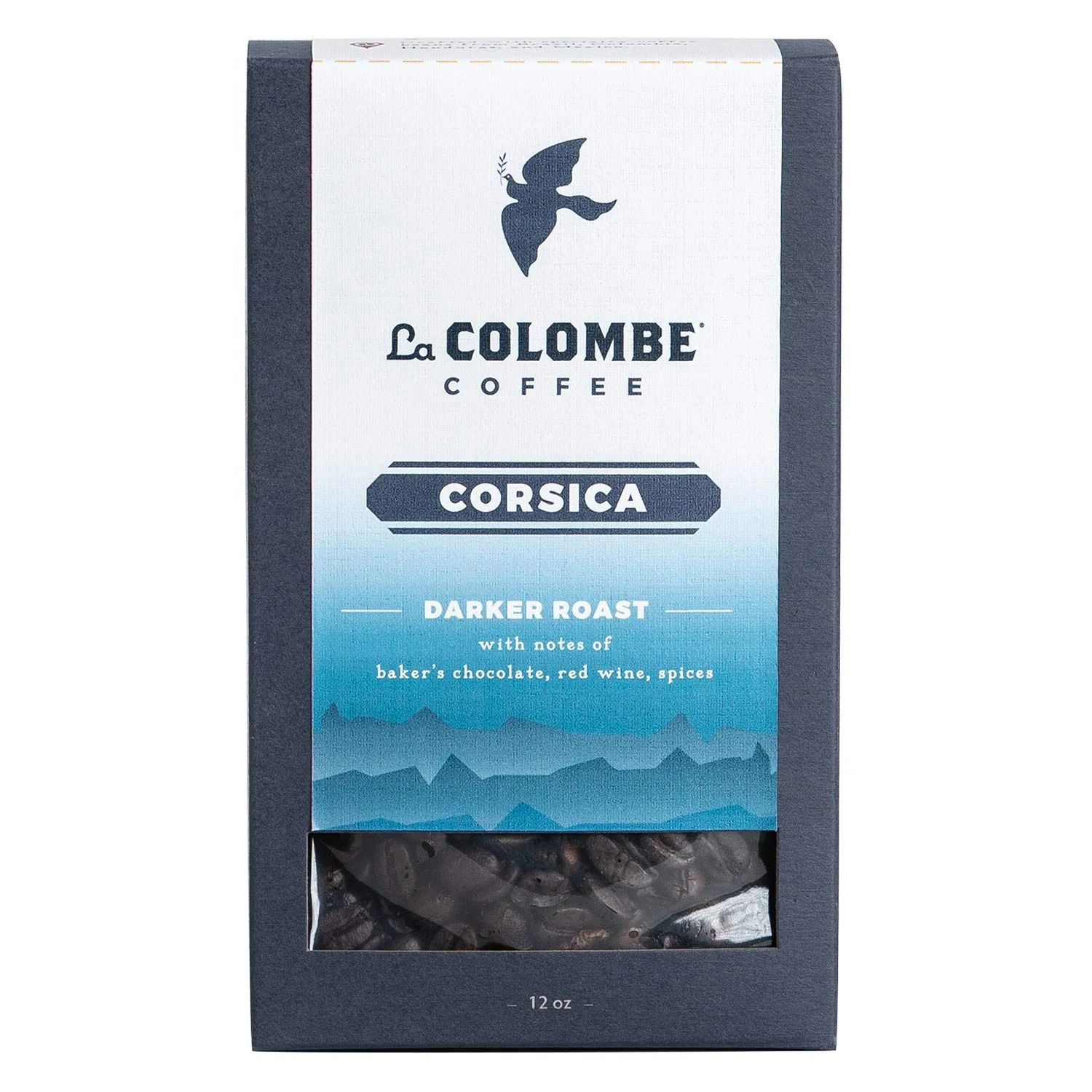 La Colombe Corsica Dark Roast Whole Bean Coffee 12 Ounce 4 Pack – Notes of Baker’s Chocolate, Red Wine & Spices – Full-Bodied, Chocolatey, Roasty Coffee Beans