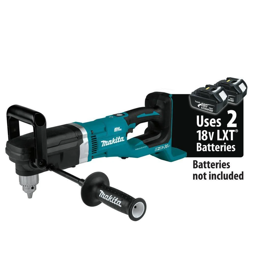 Makita XAD03Z 18V X2 LXT Lithium-Ion (36V) Brushless Cordless 1/2 in. Right Angle Drill (Tool-Only)