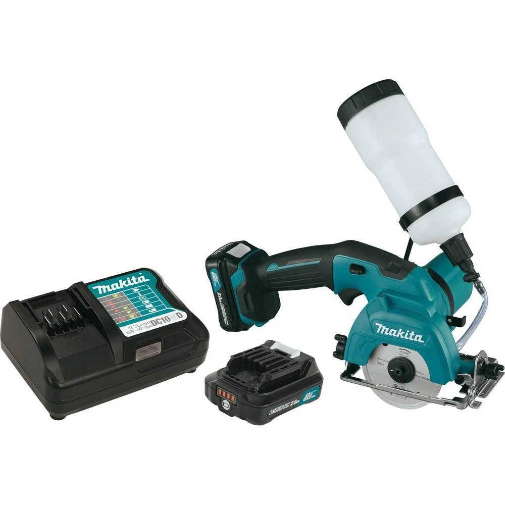 Makita CC02R1 12V max CXT Lithium-Ion Cordless 3-3/8 in. Tile/Glass Saw Kit