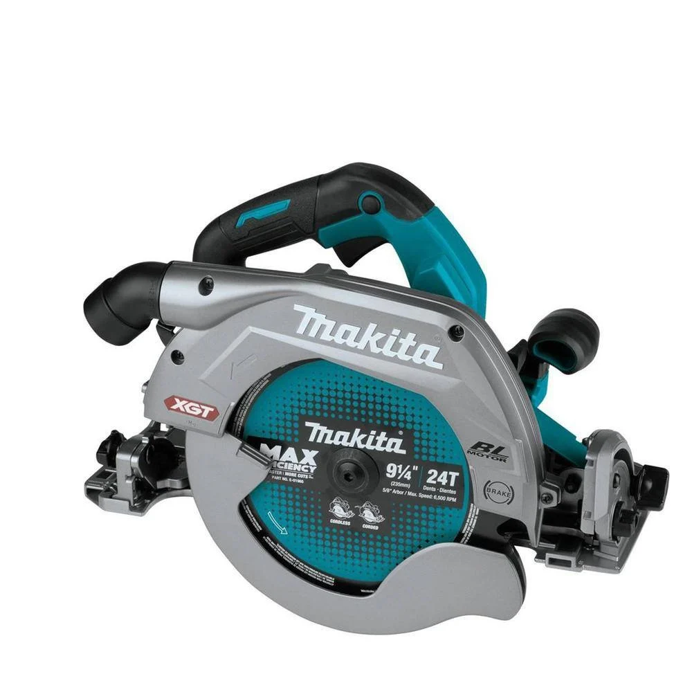 Makita GSH03Z 40V max XGT Brushless Cordless 9-1/4 in. Circular Saw with Guide Rail Compatible Base, AWS Capable (Tool Only)