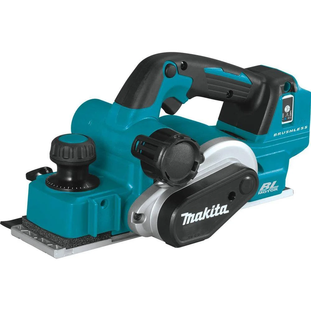 Makita XPK02Z 18V LXT Lithium-Ion Brushless 3-1/4 in. Cordless Planer, AWS Capable, Tool Only