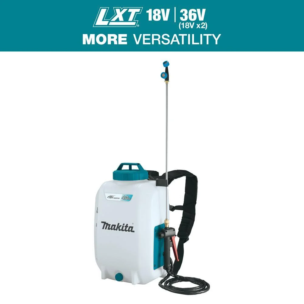 Makita XSU02Z 18V LXT Lithium-Ion Cordless 4 Gallon Backpack Sprayer (Tool Only)