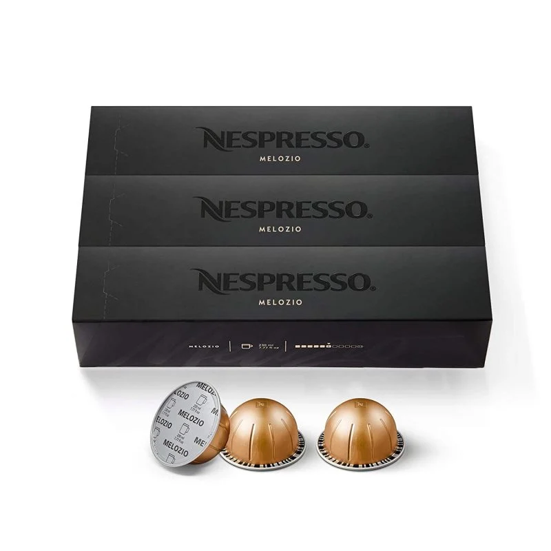 Nespresso Melozio, Capsules VertuoLine, 30 Count Coffee Pods, 7.8 Ounce