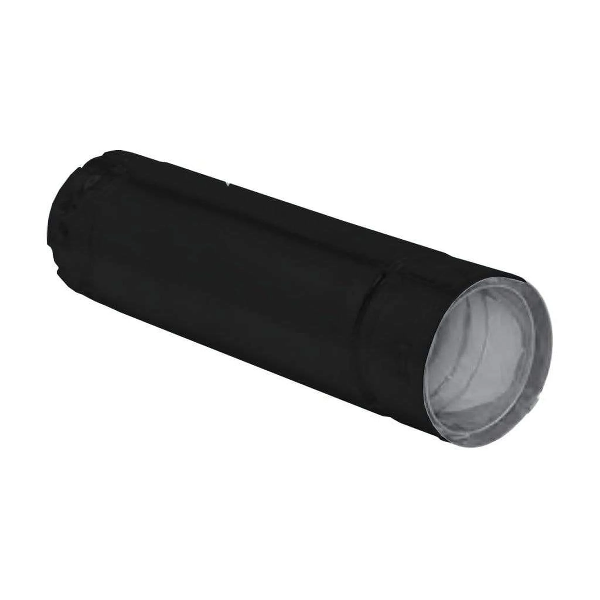 Metal-Fab Biomass Chimney Type-L Vent 4" x 48" Black Rigid Pipe Length