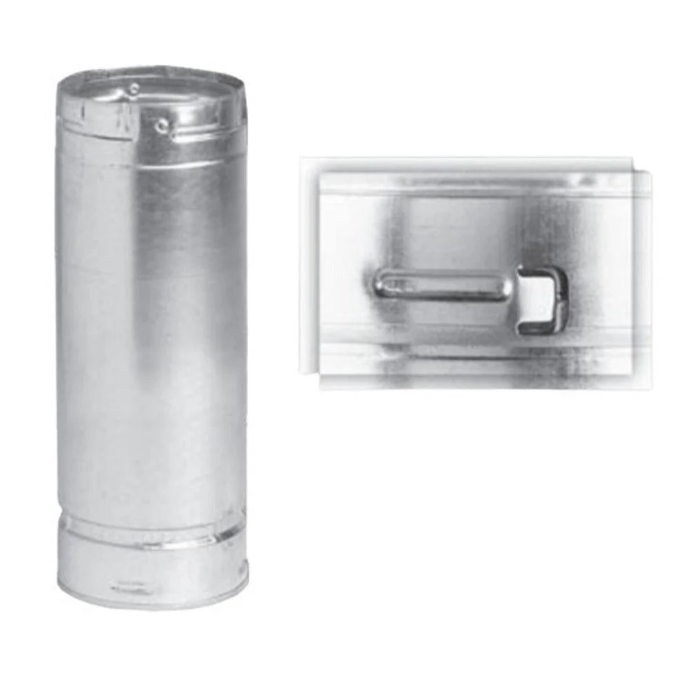 Metal-Fab Type B-Vent 14" x 18" Chimney Length Pipe