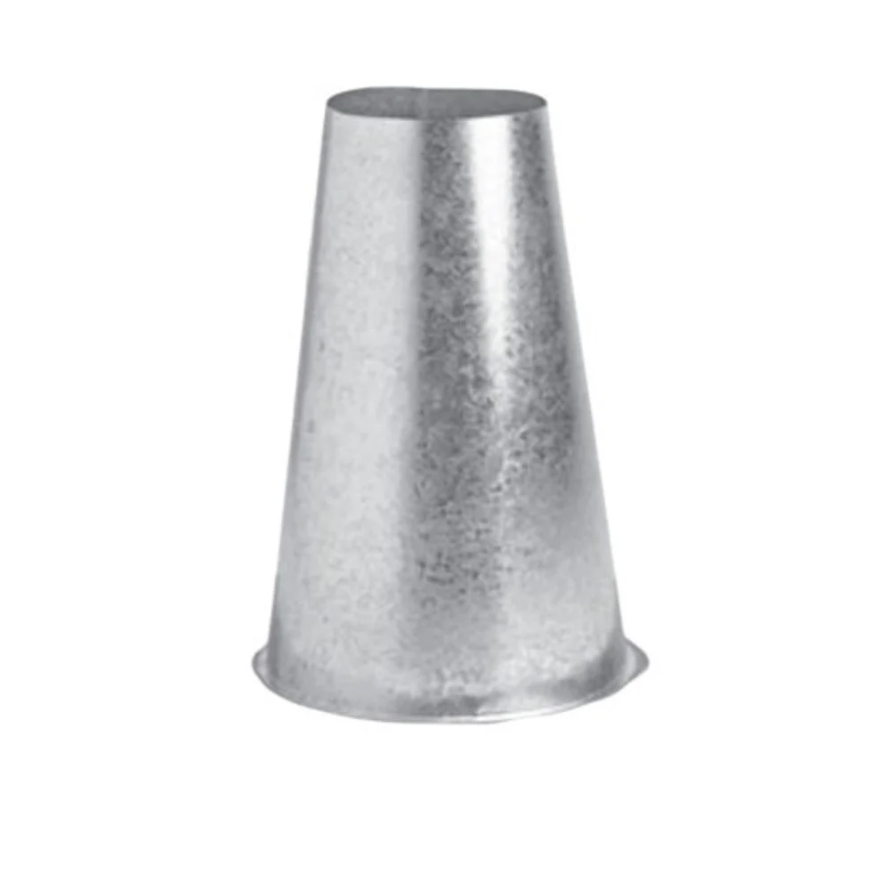 Metal-Fab Type B-Vent 22" Tall Cone Flat Flashing