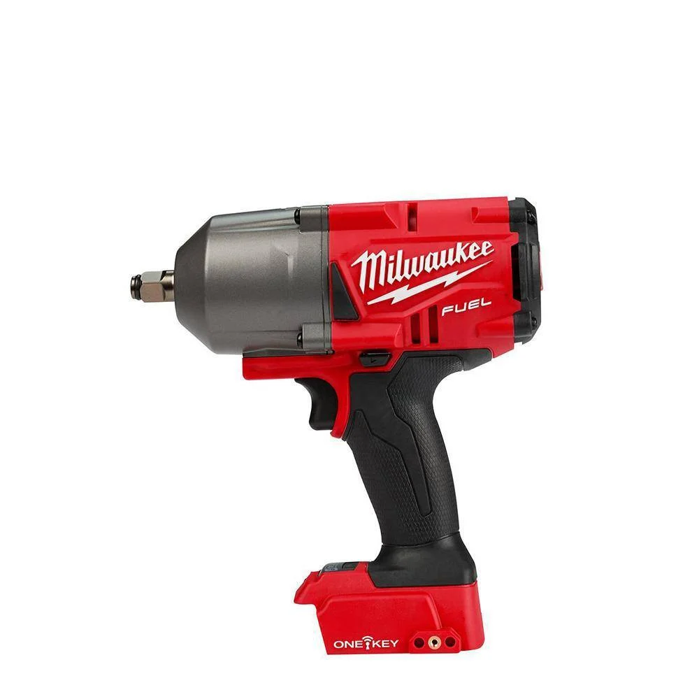 Milwaukee 2863-20 M18 FUEL ONE-KEY 18V Lithium-Ion Brushless Cordless 1/2 in. Impact Wrench with Friction Ring (Tool-Only)